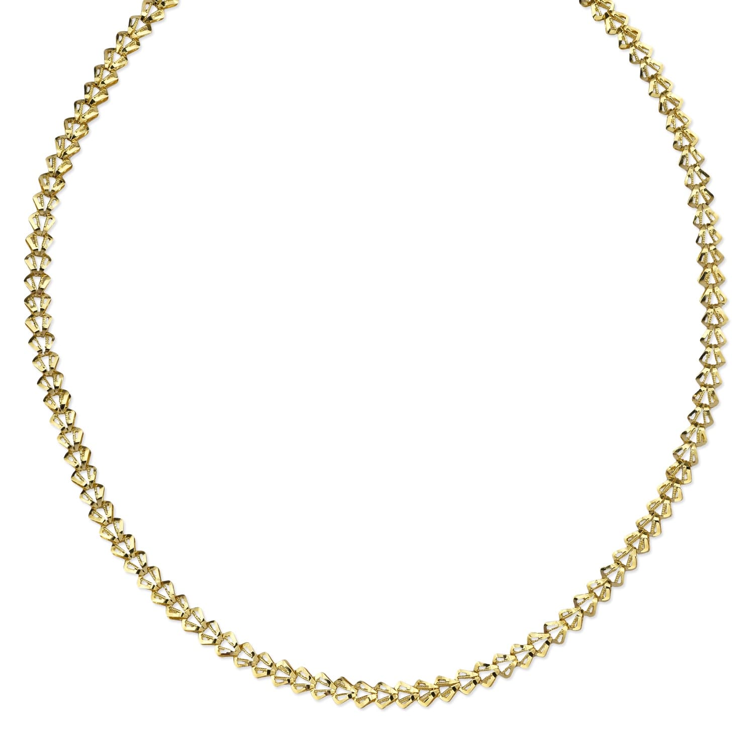 Дамски синджир от жълто злато - Image 1