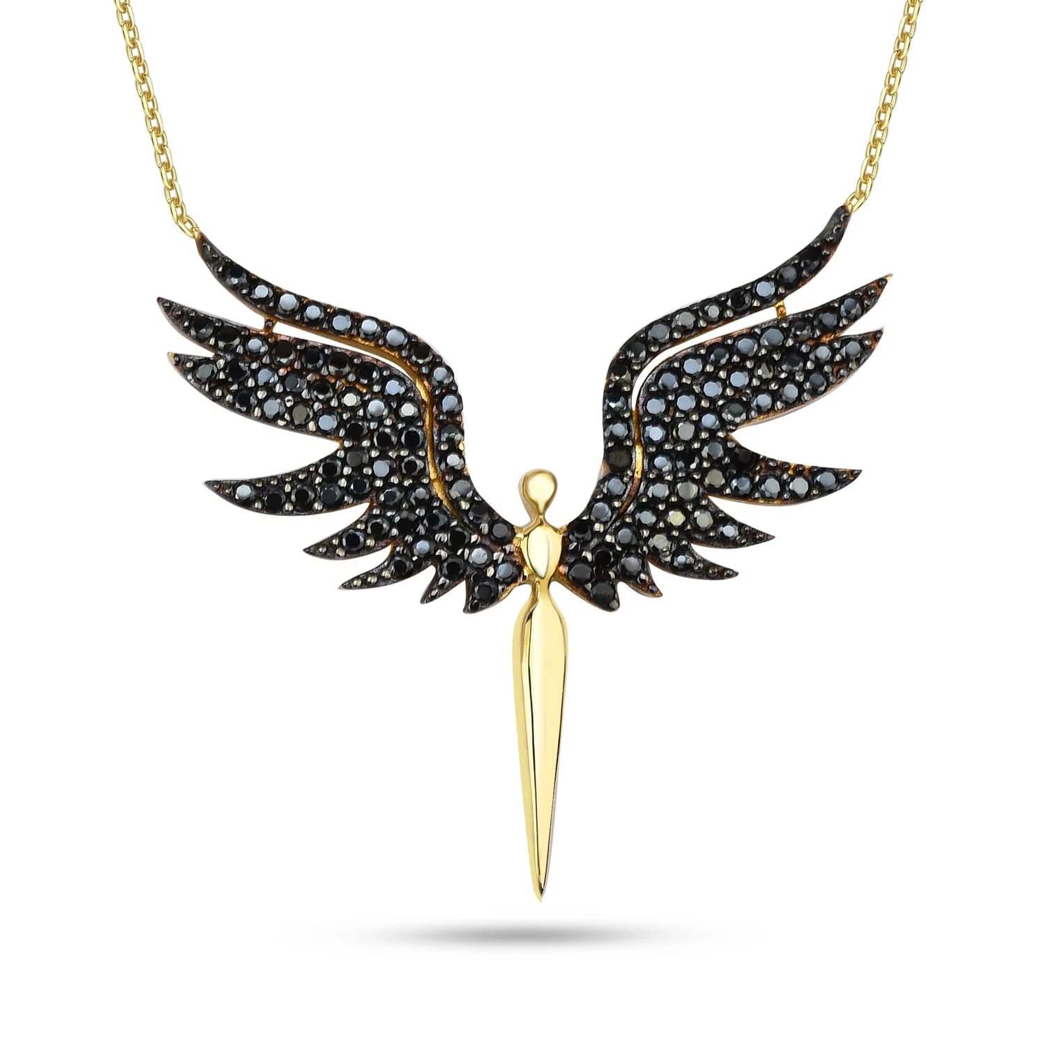 Дамси синджир с бели цирконий - Image 1