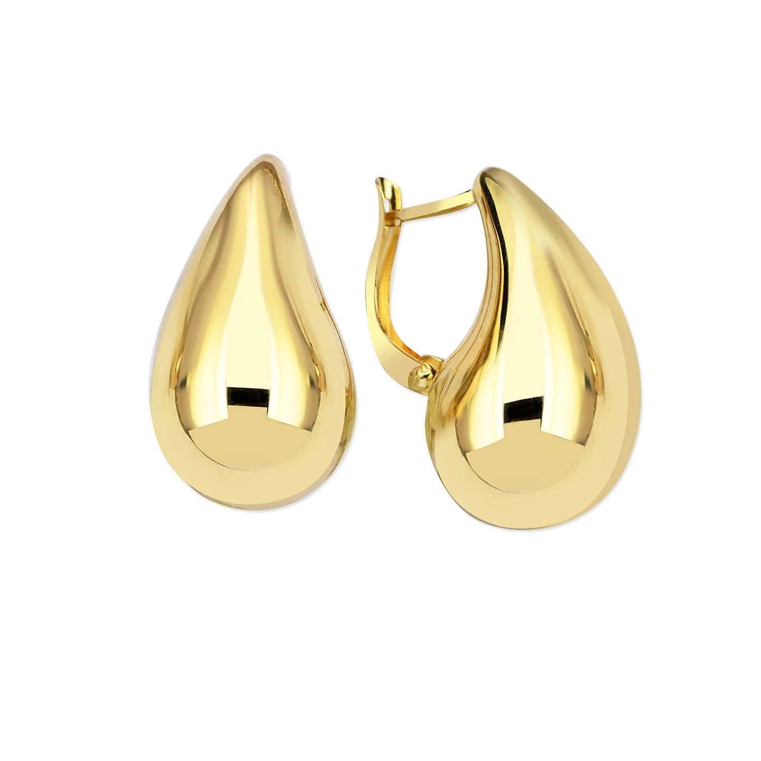 Обеци от жълто злато - Image 1