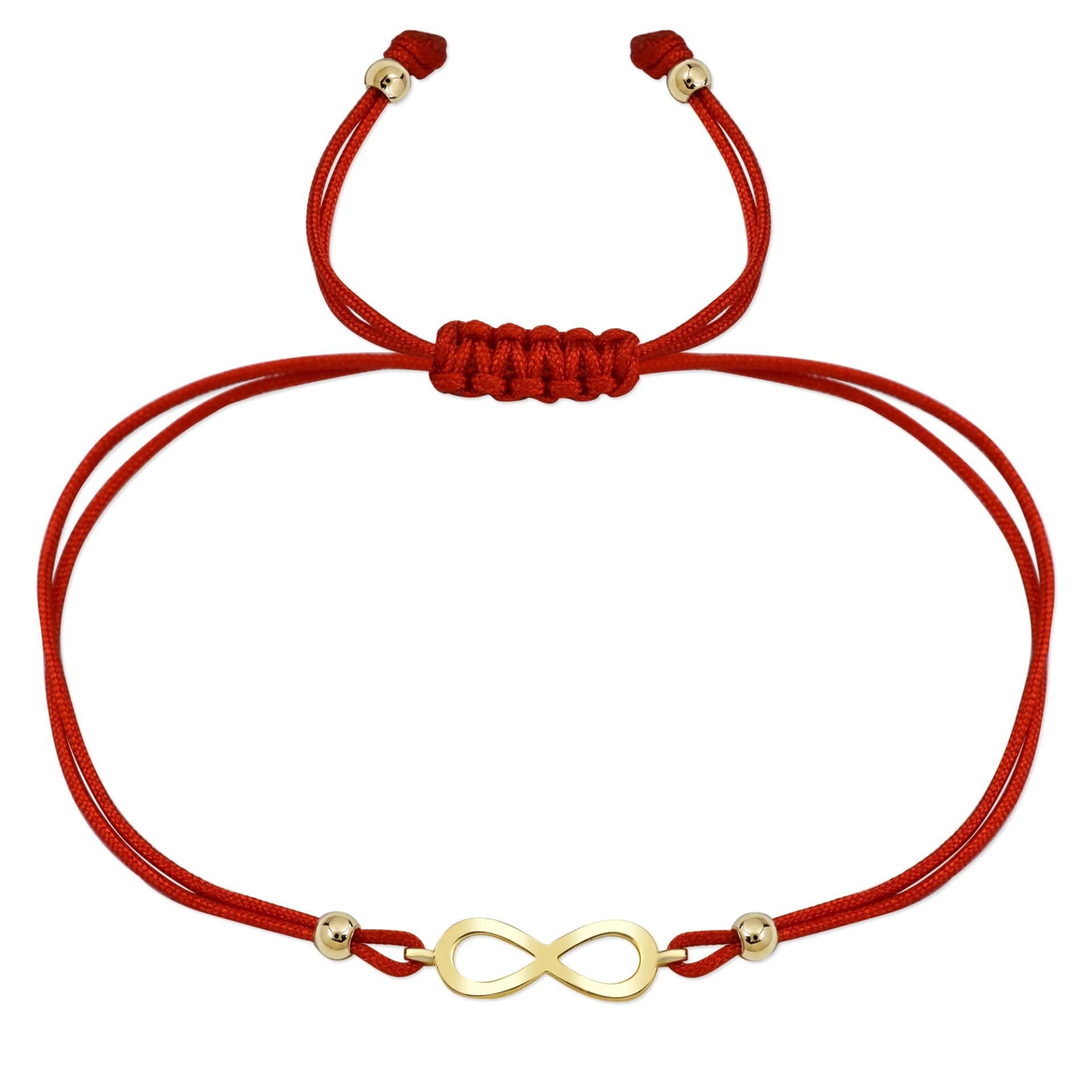 Гривна с червен конец Безкрайност - Image 1