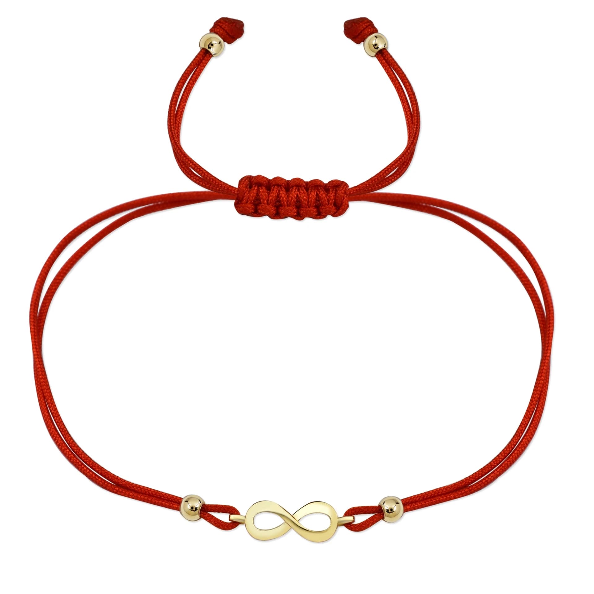 Гривна с червен конец Безкрайност - Image 1