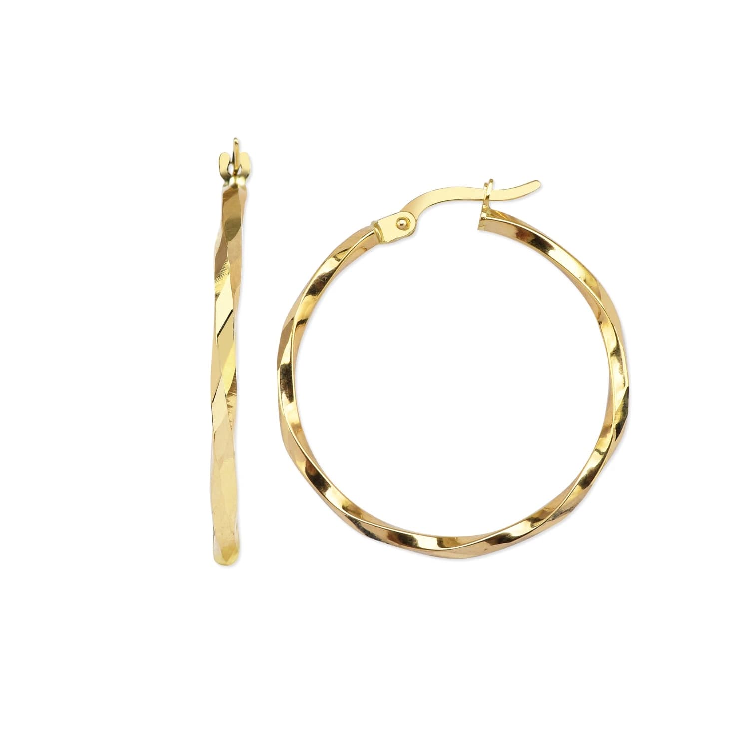 Обеци от жълто злато - Image 1