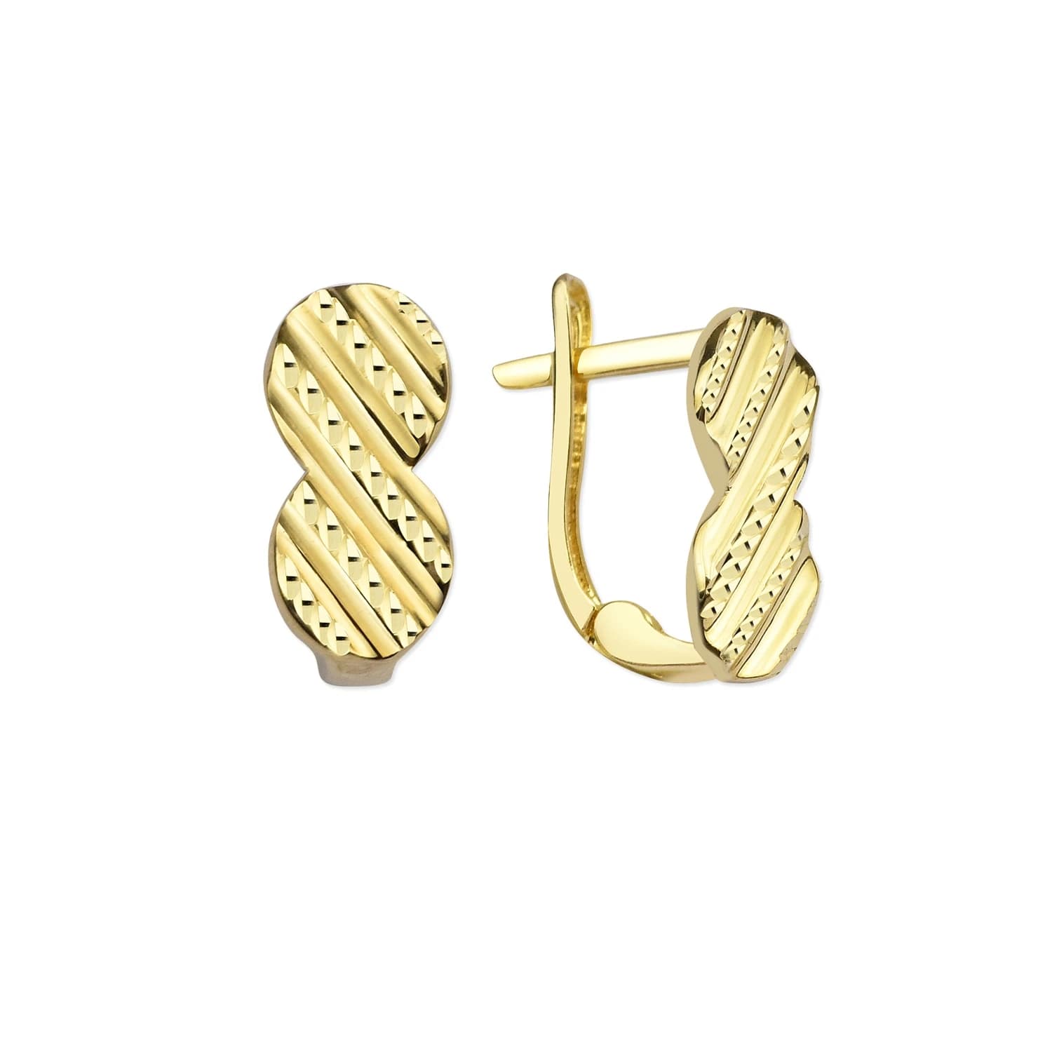 Обеци от жълто злато - Image 1