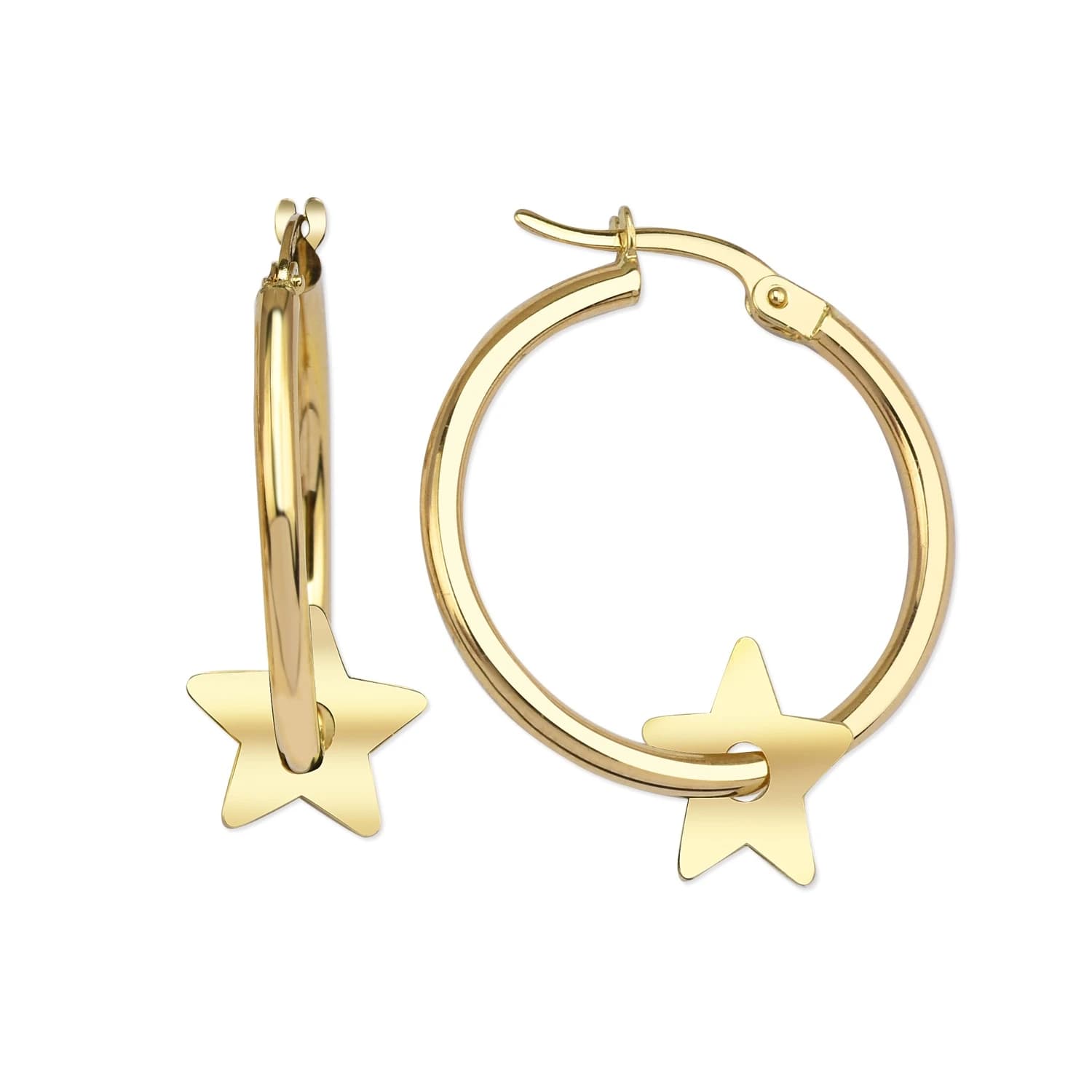 Обеци от жълто злато - Image 1