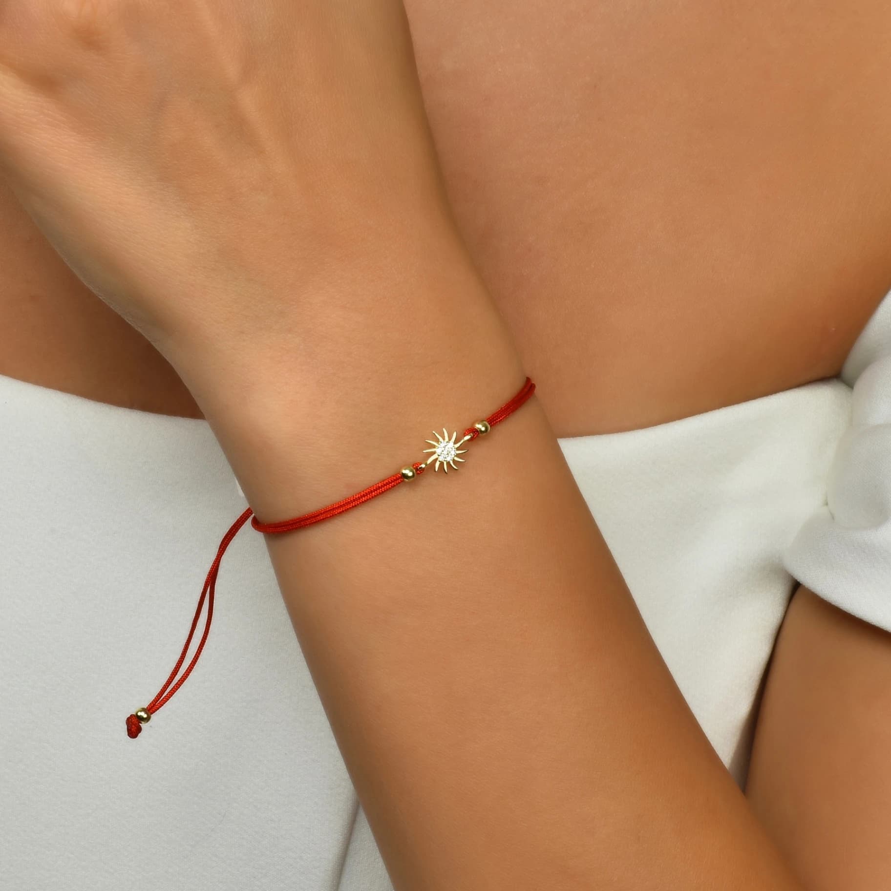 Гривна с червен конец слънце - Image 2