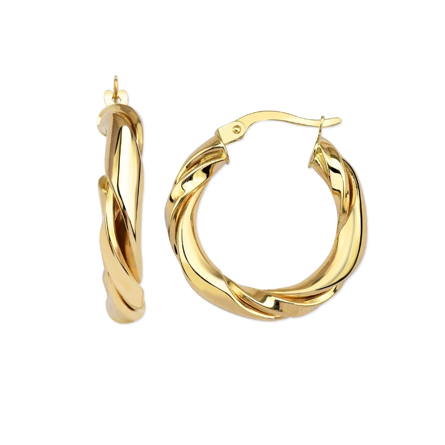 Обеци от жълто злато - Image 1