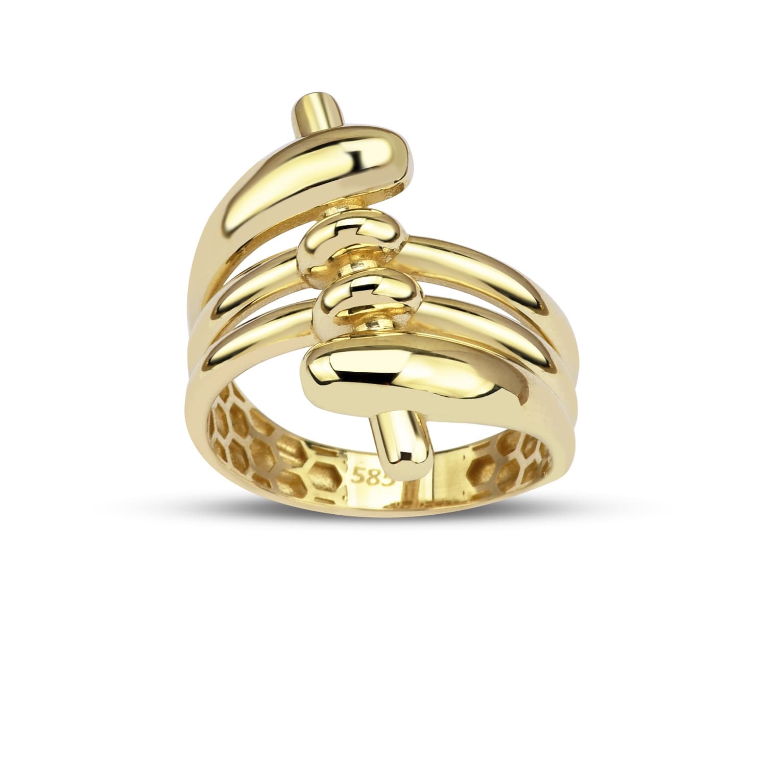 Пръстен от жълто злато - Image 1