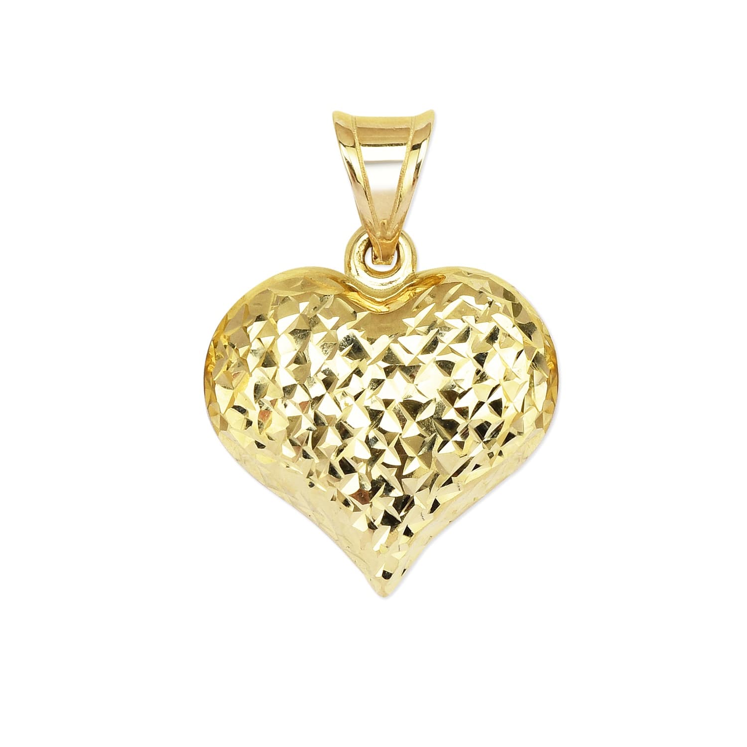 Златна висулка сърце - Image 1