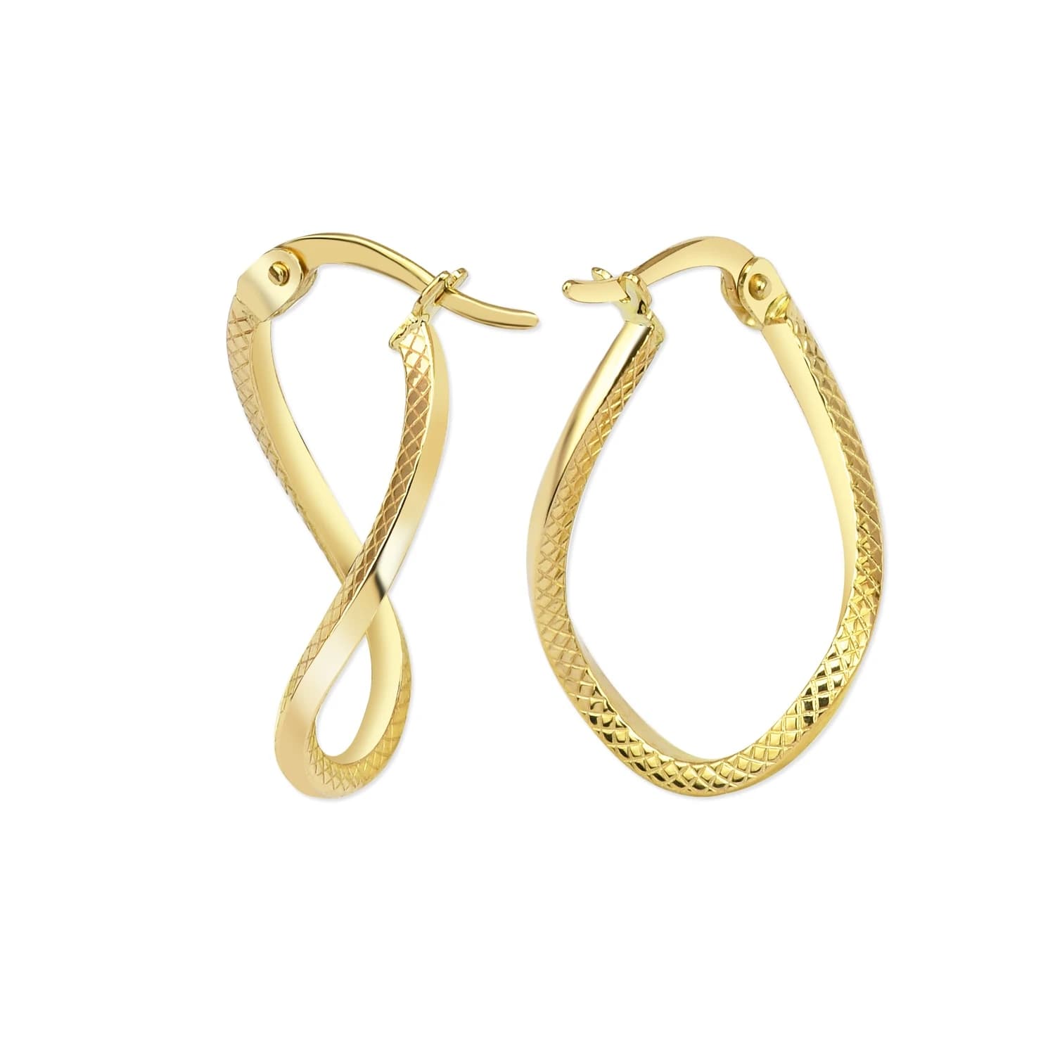 Обеци от жълто злато - Image 1