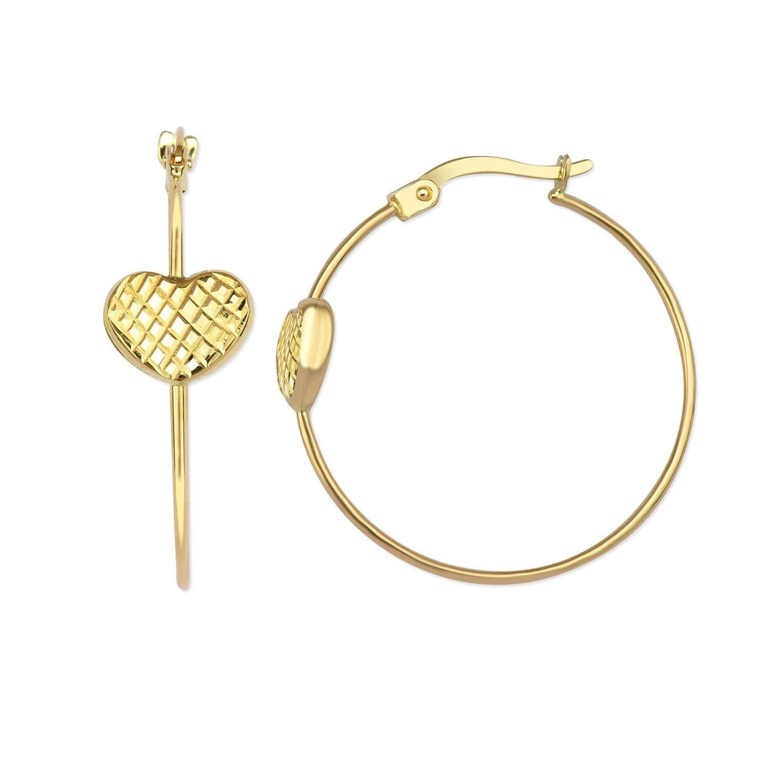 Обеци от жълто злато - Image 1