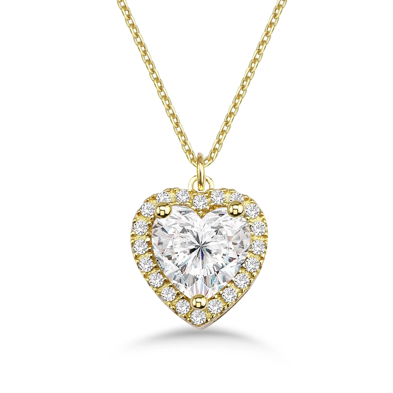 Дамски синджир с бели цирконий - Image 1