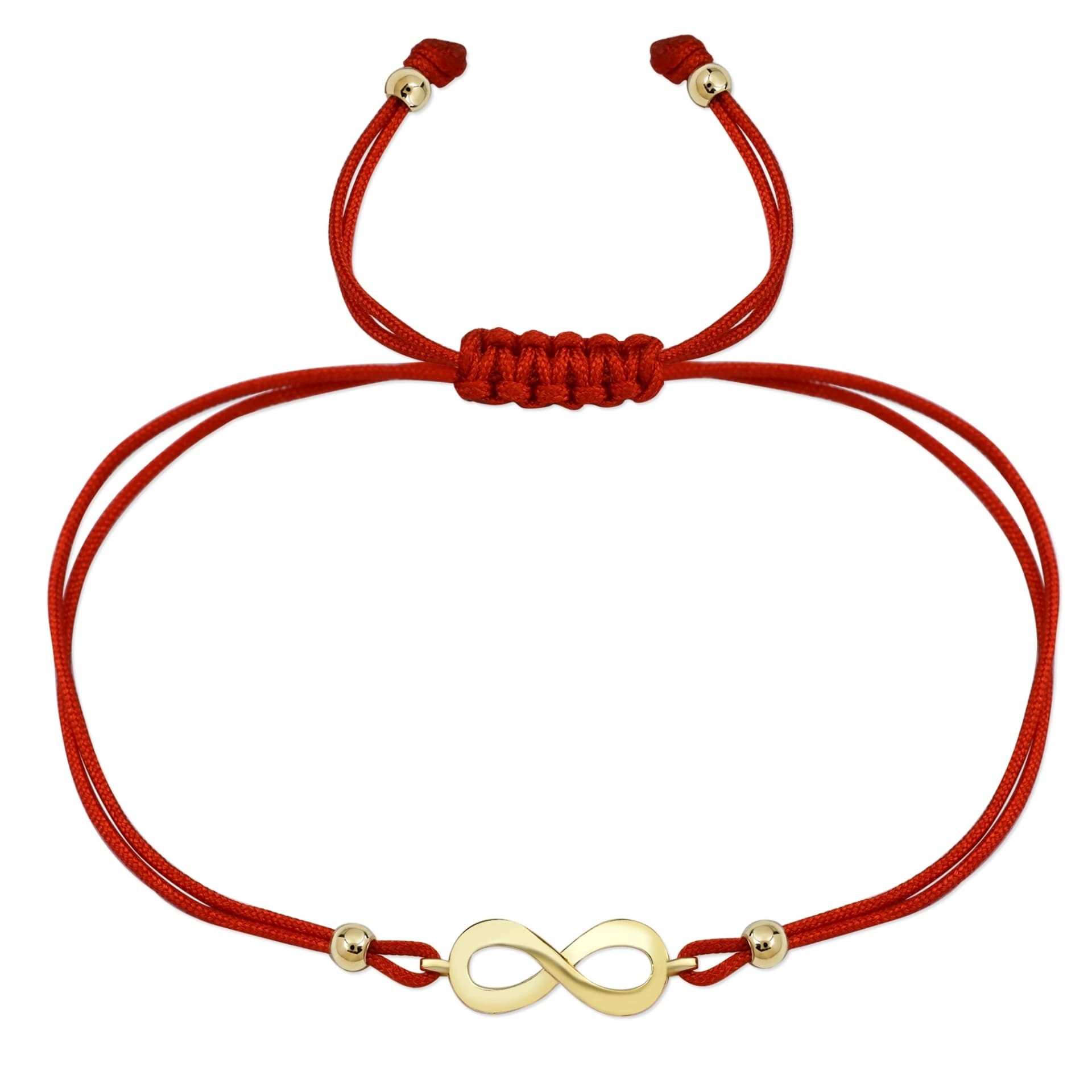 Гривна с червен конец безкрайност - Image 1